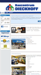Mobile Screenshot of dieckhoff-baustoffe.de